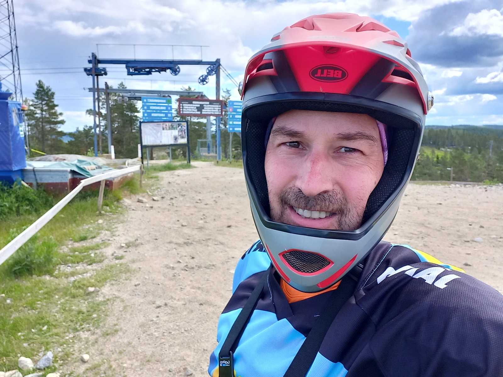 Erst Bike Park Action – dann Wäschemarathon